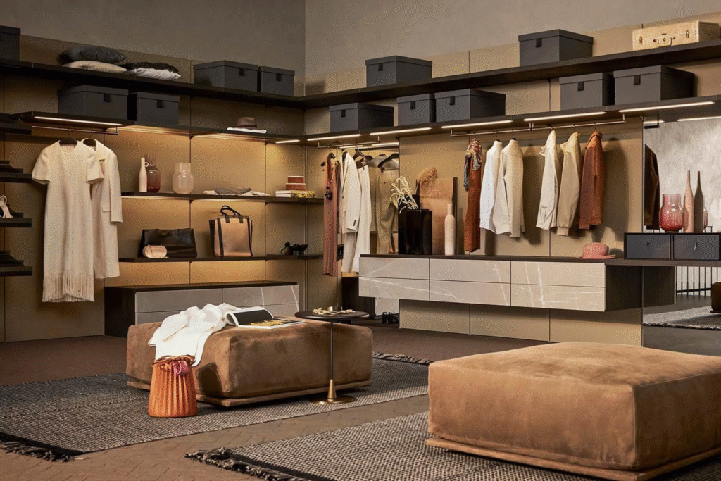 Custom luxury modular wardrobe designs for stylish homes in Noida and Bijnor